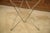 Brass and Glass Side Table, 1960s For Sale - Image 4 of 7