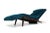 Mid 20th Century Rosewood Framed Brazilian Modern Angled Chaise Lounge For Sale - Image 9 of 10