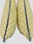 Yellow Yellow Geometric Blue Cord Lumbar Pillow Pair For Sale - Image 8 of 8