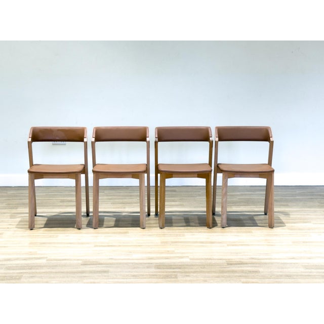 Wood Vintage Merano Chairs in Beech by Alexander Gufler for Ton, 1980s, Set of 4 For Sale - Image 7 of 11