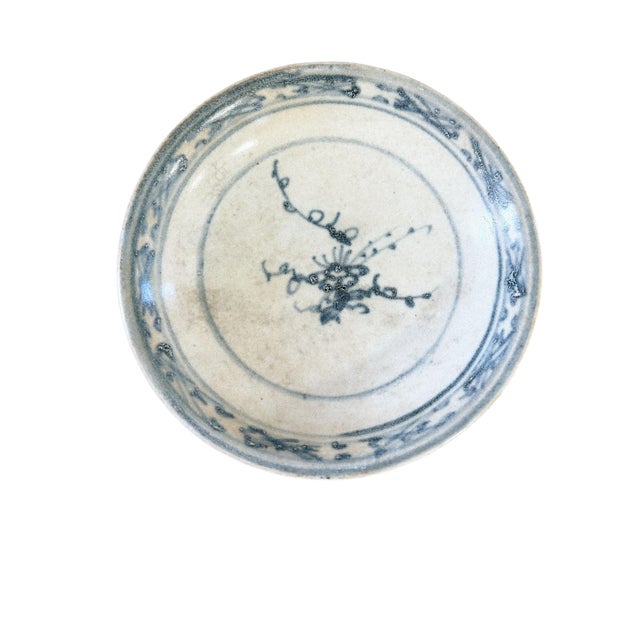 15th Century & Earlier Hoi an Hoard Shipwreck Antique Bowl Late 15th-Early 16th Century 5.25" D For Sale - Image 5 of 5