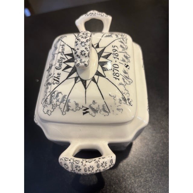 1930s Mason’s the Cutty Sark Lidded Canister For Sale - Image 10 of 10