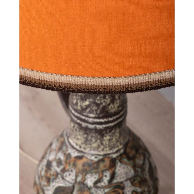 Vintage Ceramic Floor Lamp, West Germany, 1960s For Sale - Image 6 of 13