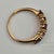 Superb, very fine yellow gold ring (18kJ/1000 hallmark), set with five amethysts, the two outer ones heart-shaped. Total...