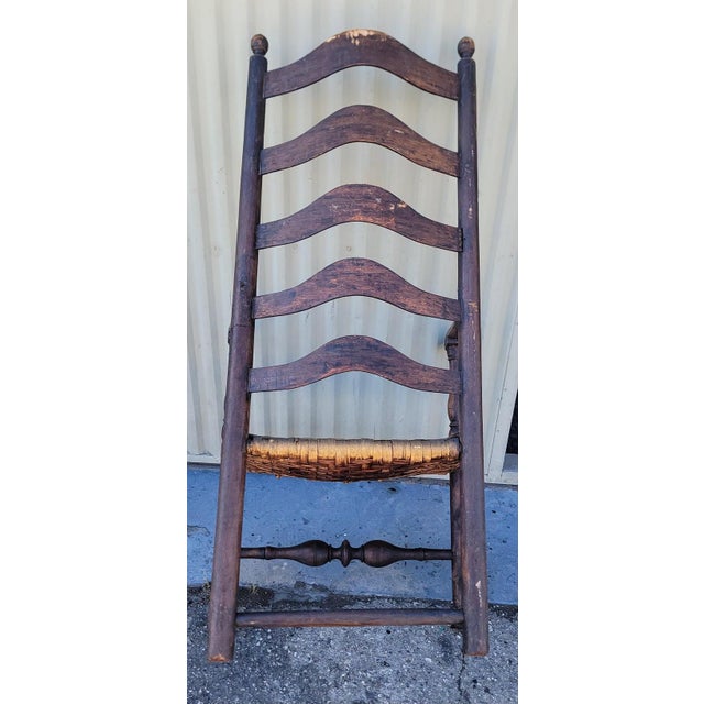18Thc Hudson River Valley Arm Chair For Sale In Los Angeles - Image 6 of 6
