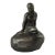 Vintage Danish Cast Metal Mermaid Figure For Sale
