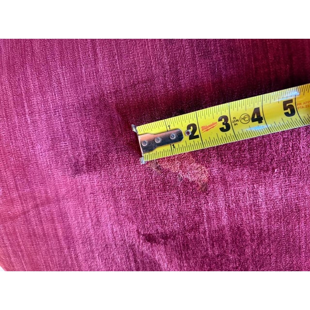 Pair of Vintage George II Queen Anne Style Shepherds Crook Library Open Armchairs by W & J Sloane For Sale - Image 16 of 18