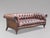 Antique Victorian Chesterfield Sofa in Brown Leather, 1880 For Sale - Image 12 of 14