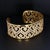 Chad Allison 18k Yellow Gold Bracelet With Heart Designs, Diamonds ~4.5ctw G/Si1 For Sale - Image 4 of 5