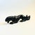 A mid century black panther sculpture. Made of ceramic and finished in a glossy black glaze. A great sculptural statement...