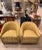 Barrel Back Tub Chairs in Woven Silk Damask, 1950s, Set of 2 For Sale - Image 9 of 10