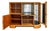 Art Deco Burl Wood Veneer Home Bar, 1930s For Sale