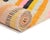Bold Diagonal Stripe Hand-Knotted Moroccan Wool Runner | 12'11" X 2'7" | One of a Kind For Sale - Image 9 of 10