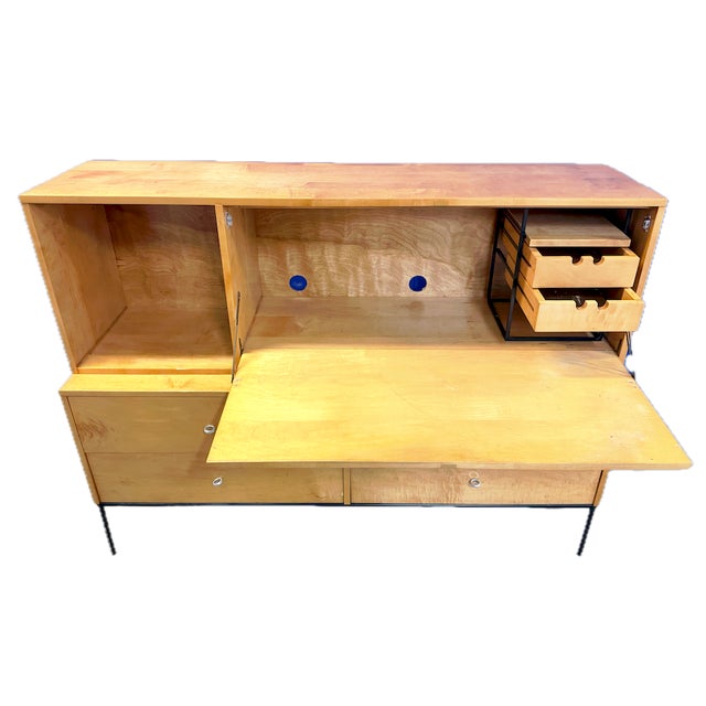 Vintage Mid-Century Modern Secretary Desk For Sale In Atlanta - Image 6 of 17