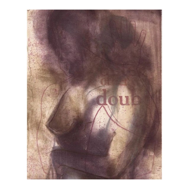 Outer Self Figural Contemporary Lithograph For Sale