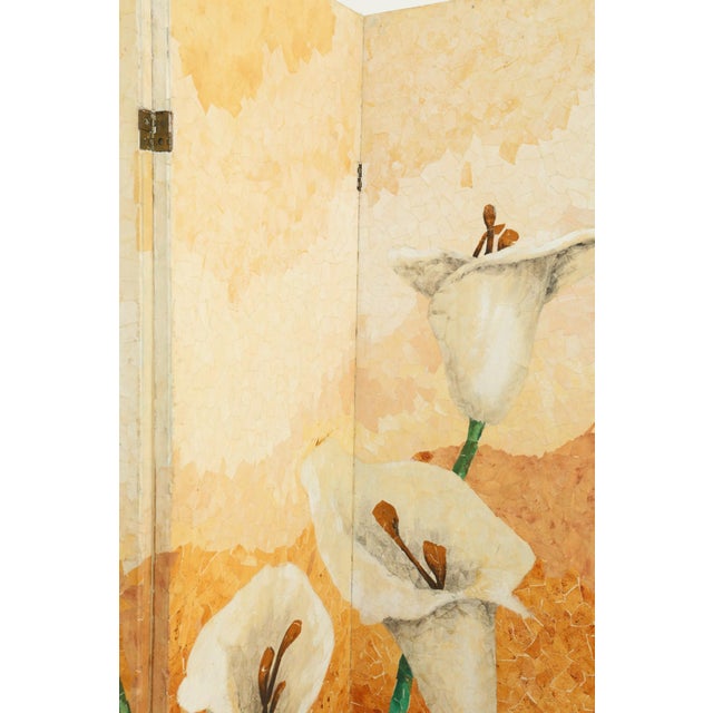 Art Deco Calla Lily Wall Partition For Sale - Image 3 of 7
