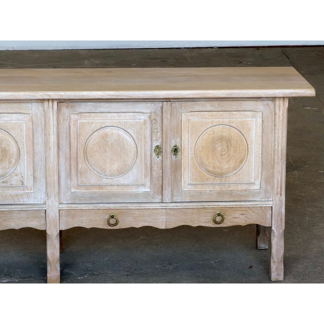 Scandinavian Modern Oak Sideboard by Henning Kjærnulf, 1960s For Sale - Image 9 of 15