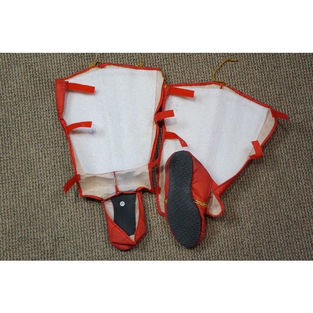 Bahamian Junkanoo Festival Parade Costume Red Headdress Outfit Dance Masks For Sale - Image 15 of 17