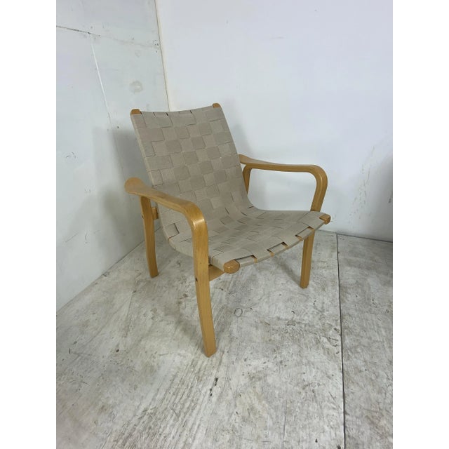 Wood Vintage Scandinavian Primo Lounge Chair by Yngve Ekström for Swedese, 1970s For Sale - Image 7 of 11