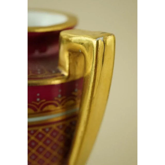 Empire Style Porcelain Vase with Mythological Scene by F. Koller for the Imperial Manufactory in Vienna, Austria, Late 1700s For Sale - Image 15 of 18