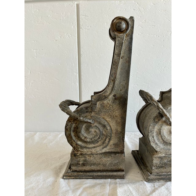 Antique Pair of Architectural Corbel Brackets For Sale - Image 4 of 7