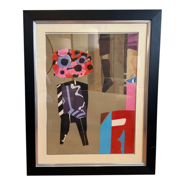 1970s Limited Edition French Painting “Mister K” For Sale