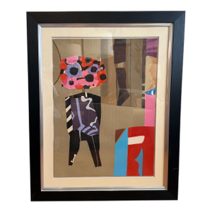 1970s Limited Edition French Painting “Mister K”