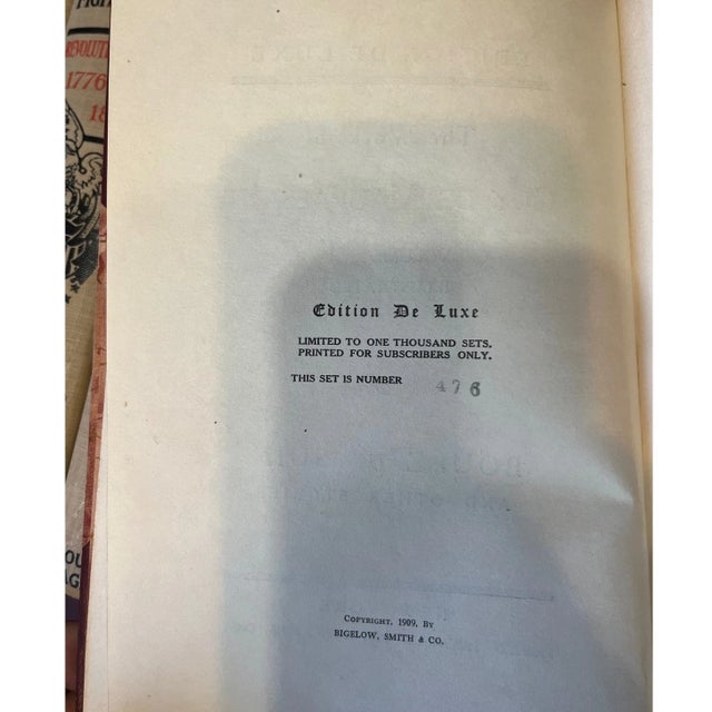 1909 Guy de Maupassant Works Edition De Luxe 10 Volt Limited Numbered Leather - Set of 10 For Sale In San Francisco - Image 6 of 8