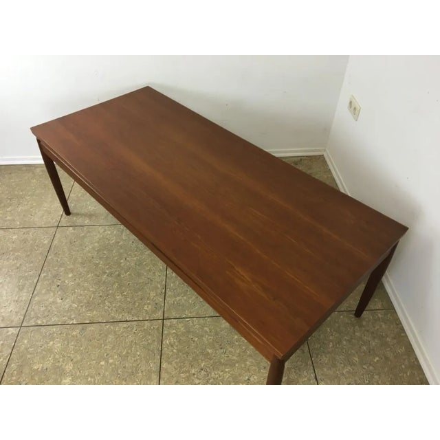 Wood Mid-Century Teak Coffee Table by Grete Jalk for France & Søn / France & Daverkosen, Denmark For Sale - Image 7 of 13