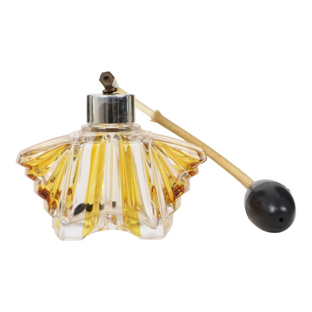Art Deco Crystal Boudoir Perfume Bottles by Ernst Buder, 1950s, Set of 3 For Sale - Image 9 of 18