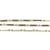 1920s Art Deco Gold Fill Bi-Colored Watch Chain With Dog Clip and Spring Ring For Sale In Los Angeles - Image 6 of 8