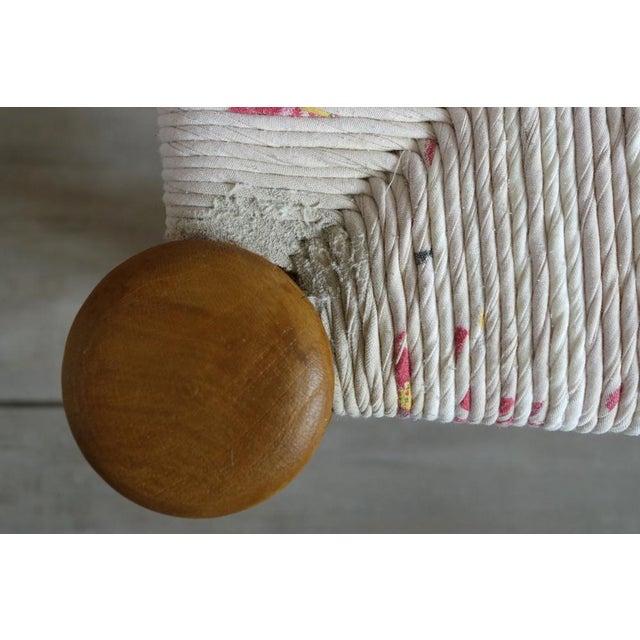 Wood Brutalist Chair attributed to Charles Dudouyt, 1940s For Sale - Image 7 of 14