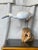 Vintage Mid 20th Century Hand Carved Crane Shore Bird For Sale - Image 10 of 10