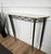 1950s Mid-Century Modern Italian Brass Console Table with White Marble Top, 1950s For Sale - Image 5 of 11