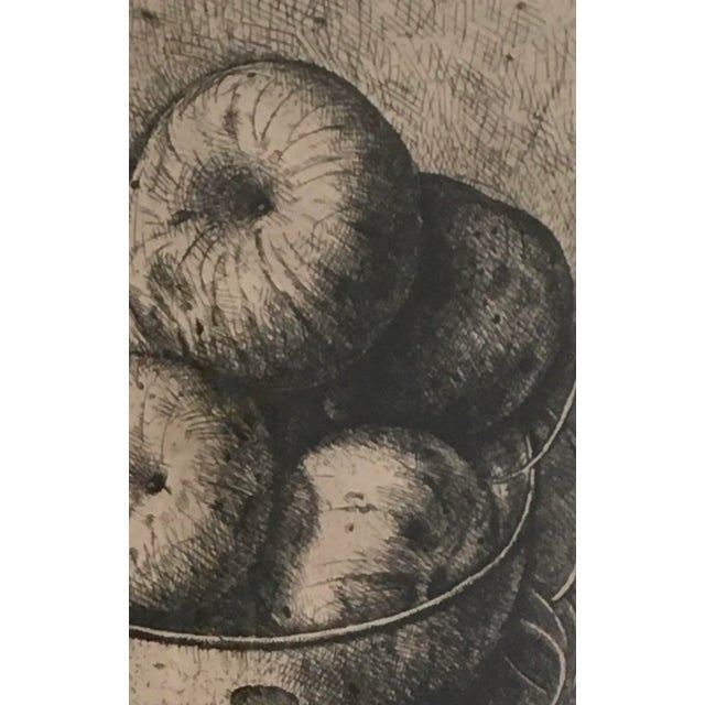 Aimé Barraud, Les pommes, Etching For Sale - Image 6 of 10
