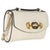 Contemporary Cream Smooth Calfskin Mini Zumi Chain Shoulder Bag For Sale - Image 3 of 8