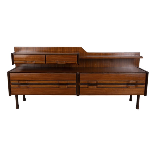 Vintage Sideboard by Gianfranco Frattini for Permanente Mobili Cantù, 1960s For Sale