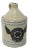 Antique Albany New York Stoneware 1/2 Gallon Whiskey Jug For Sale