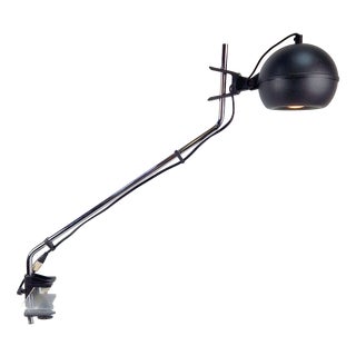 Vintage Space Age Clamp Desk Lamp, 1970s For Sale