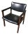 Mid 20th Century Boling Chair Company Faux Leather Arm Chair For Sale