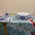 Ceramic Vintage Chinese Blue and White Porcelain Lidded Small Serving Bowl Chinoiserie Peony For Sale - Image 7 of 7