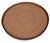 1970s Round Plastic Wall Mirror in Faux Wood, 1970s For Sale - Image 5 of 7