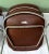 Pair of 1970s Brown Vinyl and Chrome Stacking Chairs For Sale - Image 10 of 11