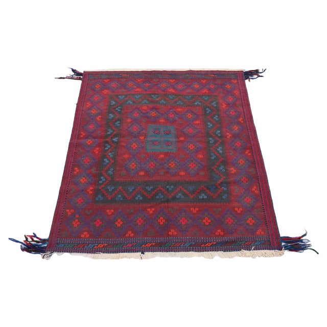 Vintage Handwoven Sofreh Kilim, 1920s For Sale