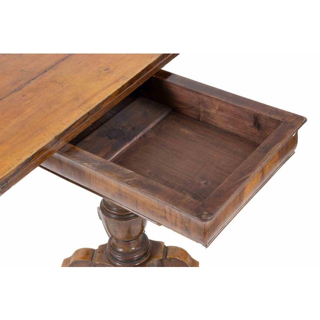 Wood Vintage Italian Wood Game Table, 1950s For Sale - Image 7 of 13