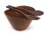 Wood 1960s Brazilian Jacaranda Wood Salad Serving Utensils, a Pair For Sale - Image 7 of 10
