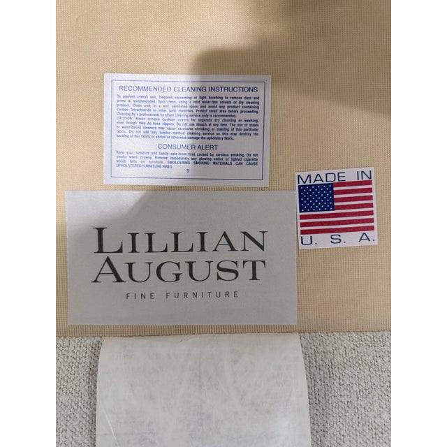 Pair of Lillian August Shelley Bouclé Lounge Chairs For Sale - Image 12 of 12