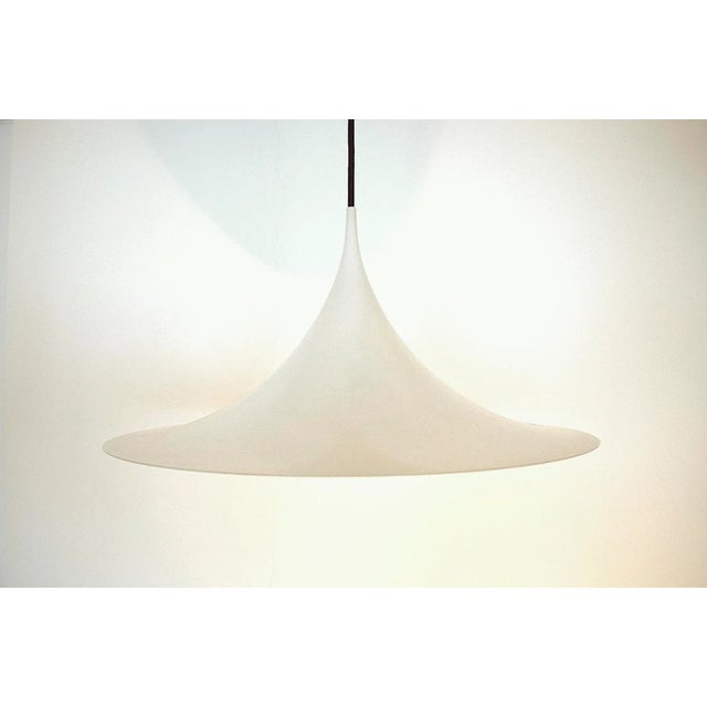 Mid-Century Modern Semi Pendant Lamp by Claus Bondenderup & Torsten Thorup for Fog & Morup For Sale - Image 6 of 6