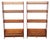 Vintage Mahogany Bookcases, 1980s, Set of 2 For Sale - Image 9 of 11
