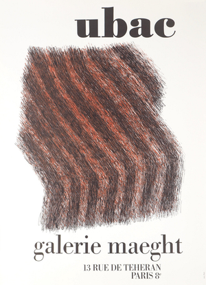 Raoul Ubac, Expo 1972, Lithograph